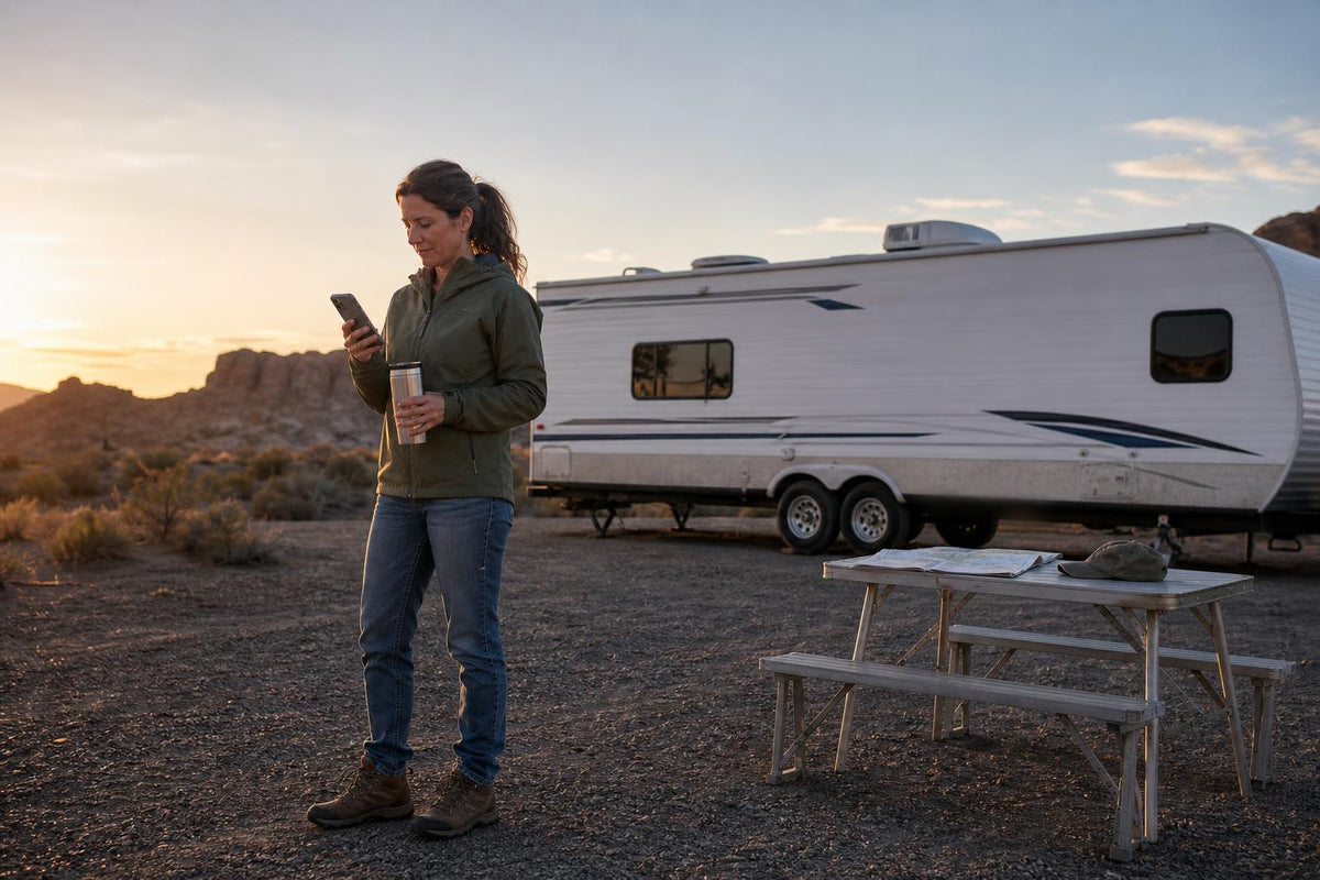 Bluetooth vs. Wi-Fi RV Door Locks: What Is the Difference?