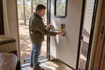How to Measure an RV Door Lock Before Buying a Replacement