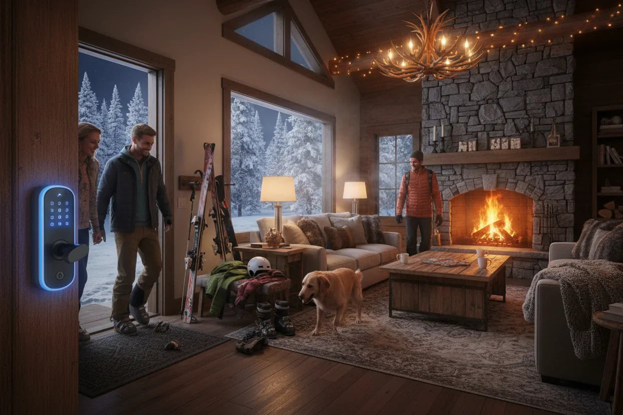 Winter Ready: The Best Glove-Friendly Smart Locks for Ski Resorts & Cabins