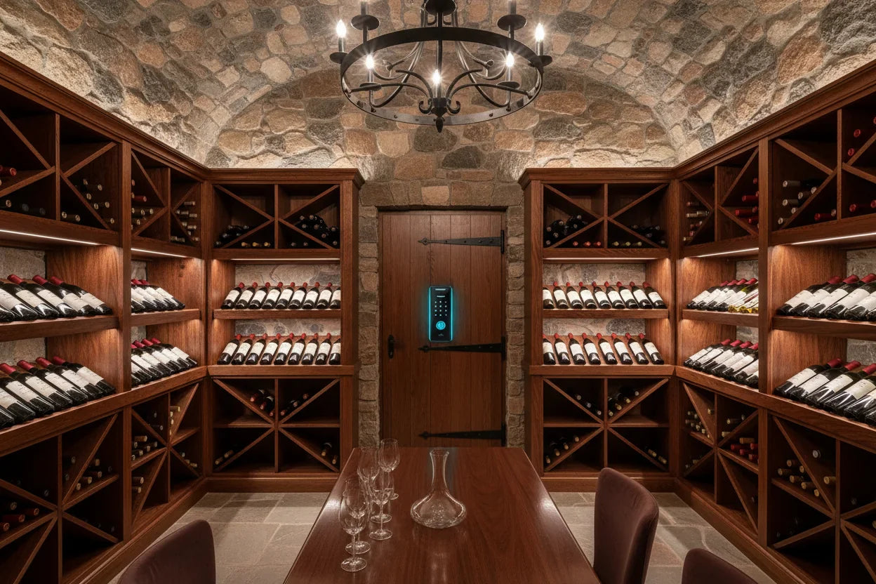 Protecting Your Treasures: Best Internal Smart Locks for Wine Cellars & Vaults