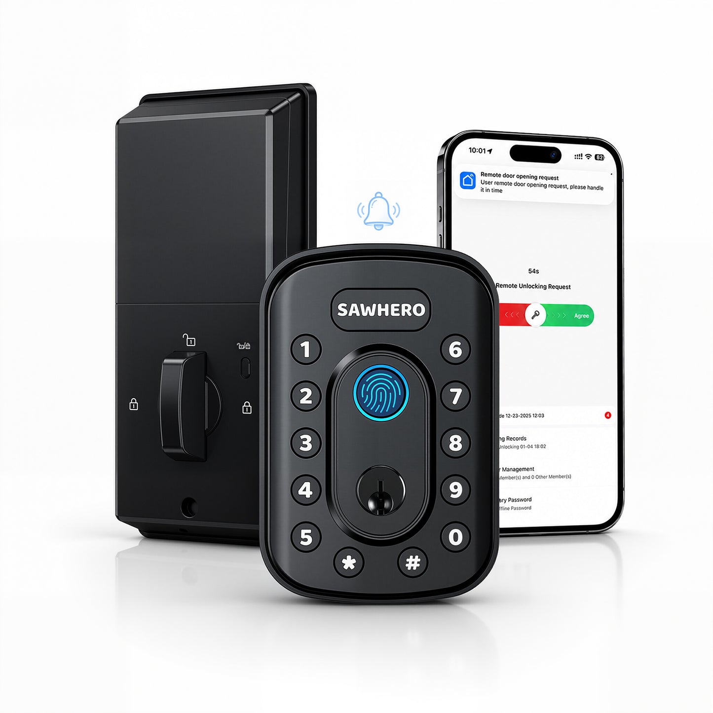 SAWHERO A1 Smart Fingerprint Door Lock