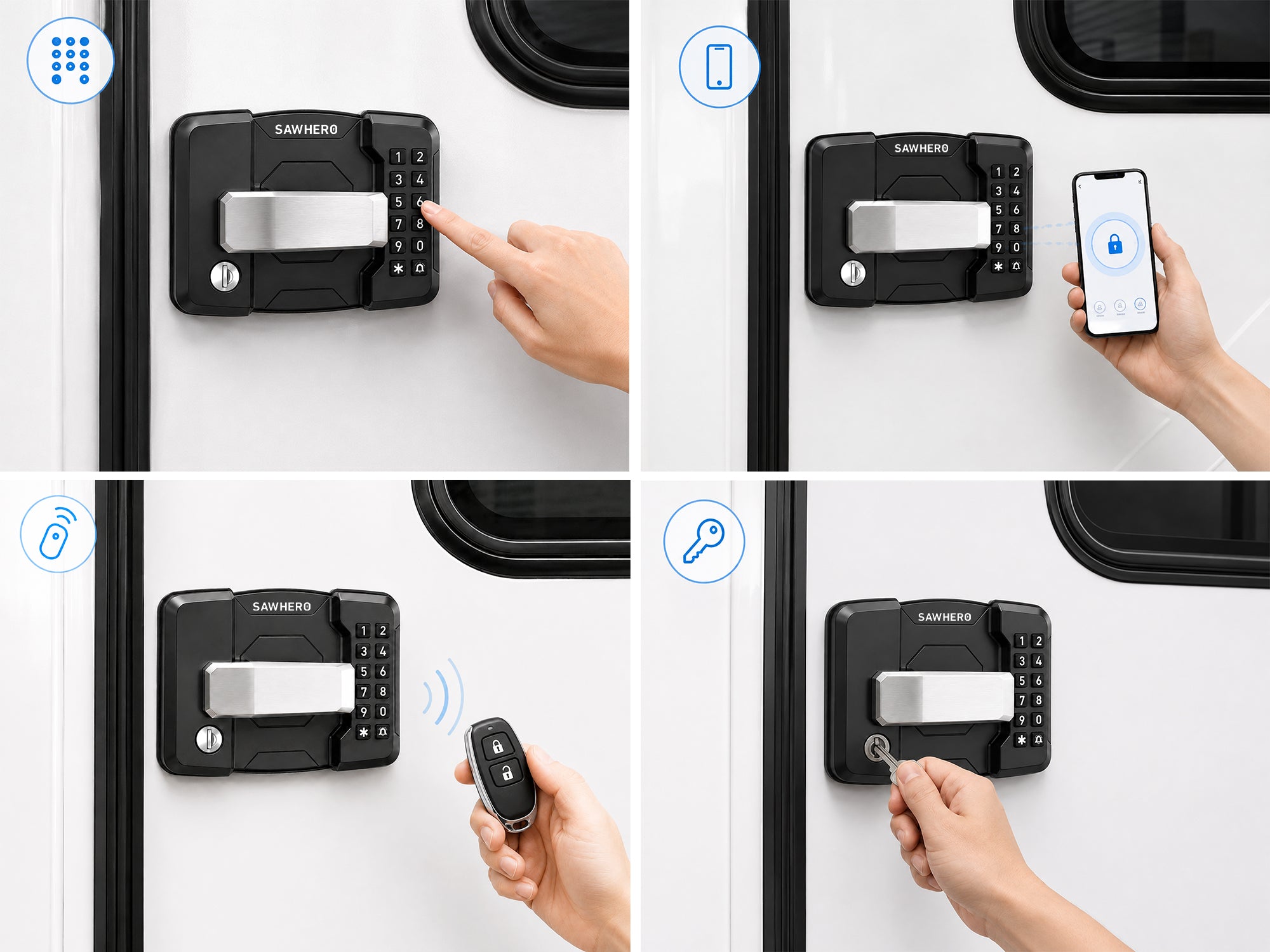 SAWHERO R8 Smart RV Door Lock