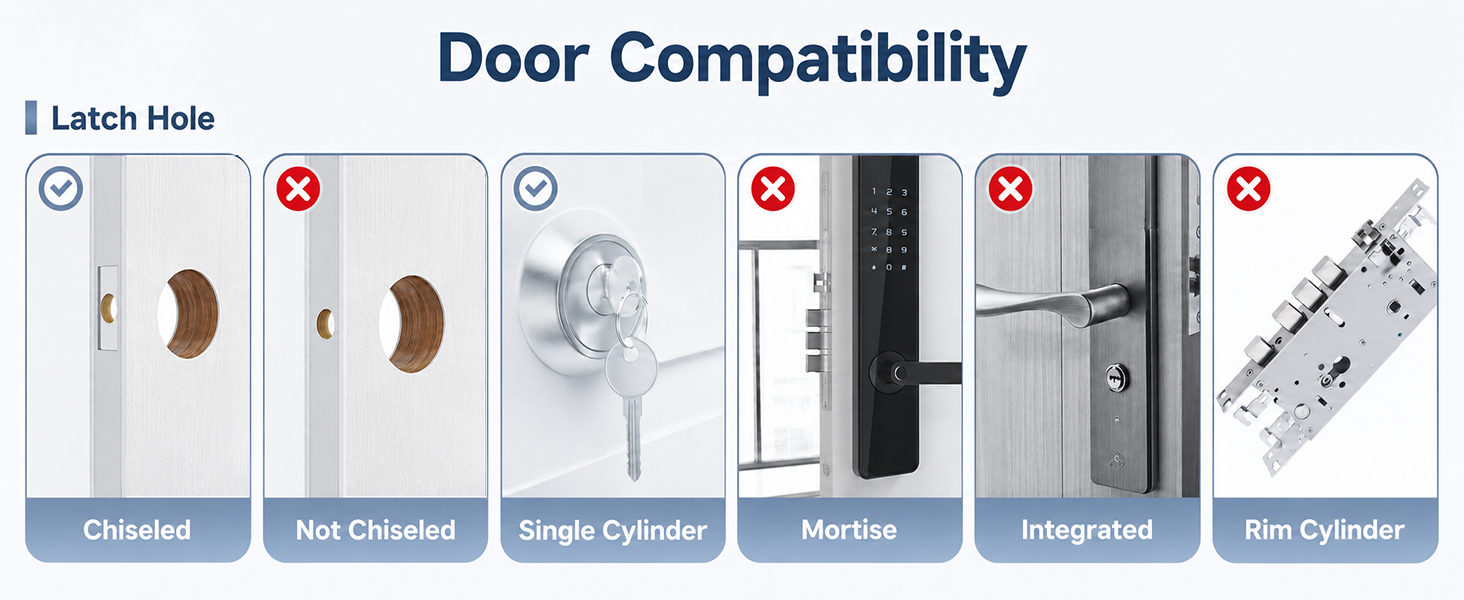 SAWHERO A1 common US door compatibility guide