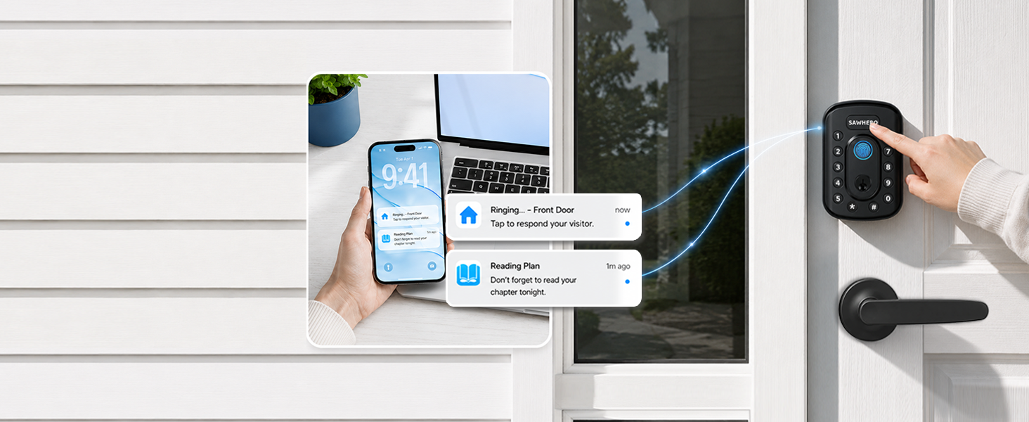 SAWHERO A1 built-in Wi-Fi remote access scene